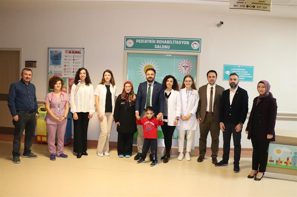 Dünya Serebral Palsi Gününde Pediatrik Rehabilitasyon Ünitesi Açılışı Yapıldı